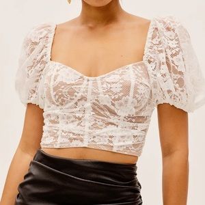For love and lemons rosalie top